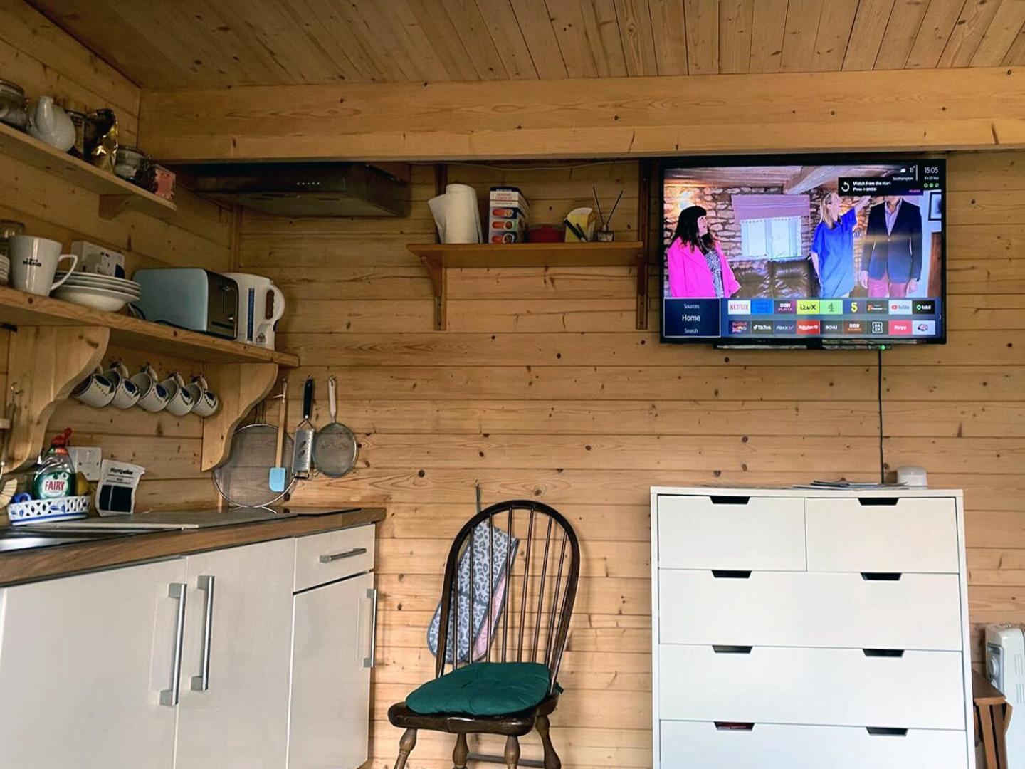 Cosy Garden Log Cabin Salisbury Exterior foto